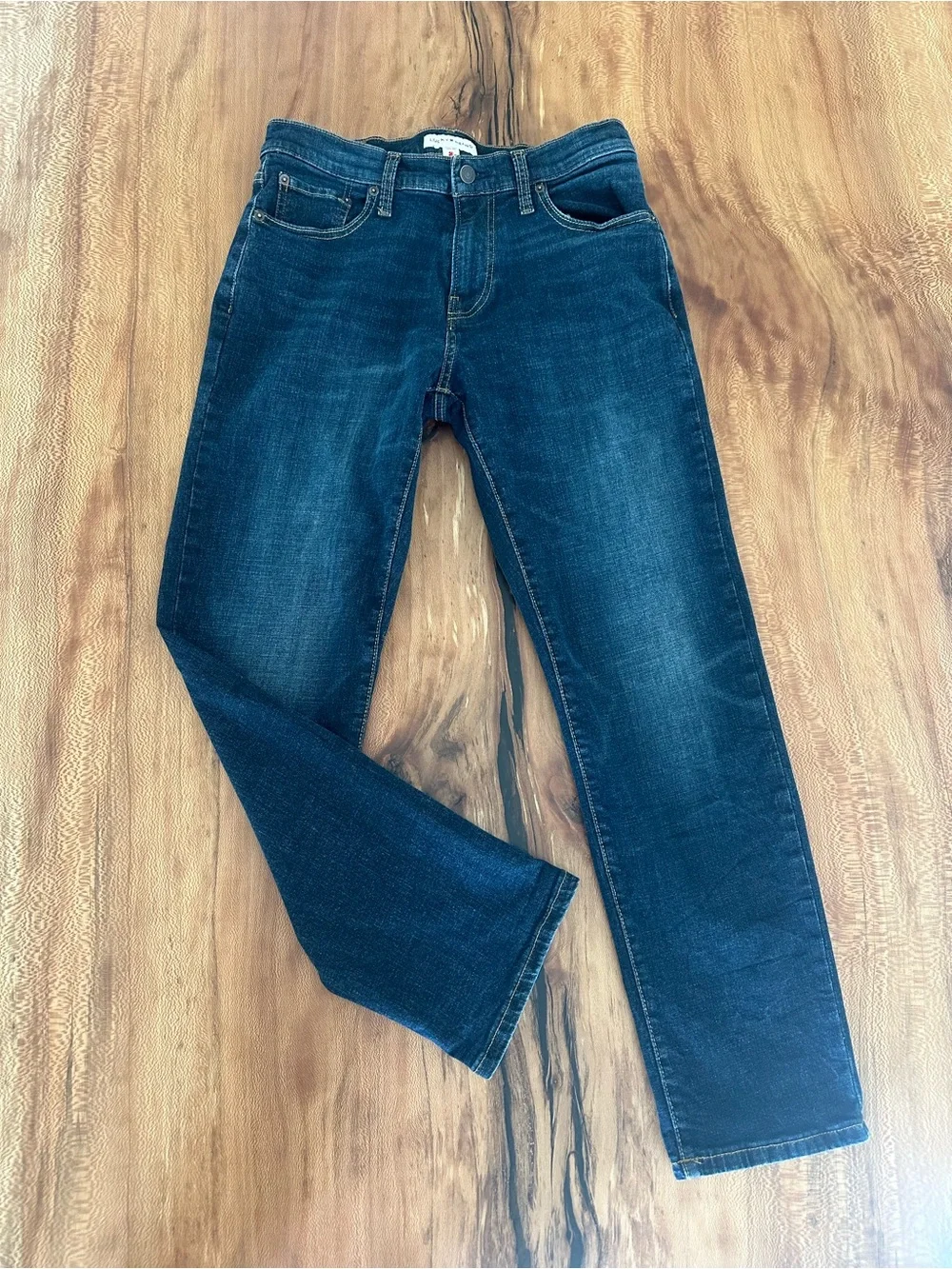 Lucky Brand 221 Straight Leg Jeans Men's Dark Wash Denim | Size:30